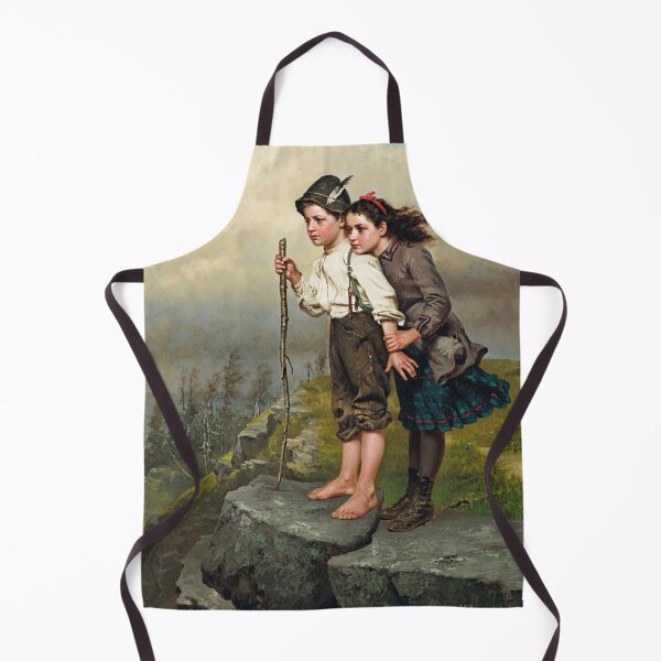 Item preview, Looking Out to Sea | John George Brown | 1880 Children Adventure Art designed and sold by CJET.