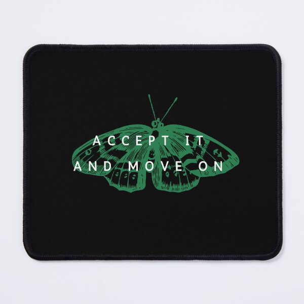 Item preview, Accept It And Move On| Simple Quotes | Quote of the day designed and sold by Beautiful Habits.