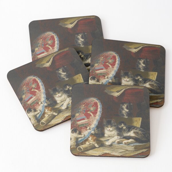 Item preview, Kittens at Play | Henriette Ronner-Knip | Cat Family Art designed and sold by CJET.