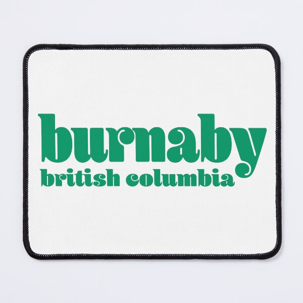 Item preview, Burnaby British Columbia bubble type green designed and sold by WhereWear.