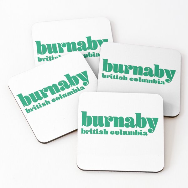 Item preview, Burnaby British Columbia bubble type green designed and sold by WhereWear.