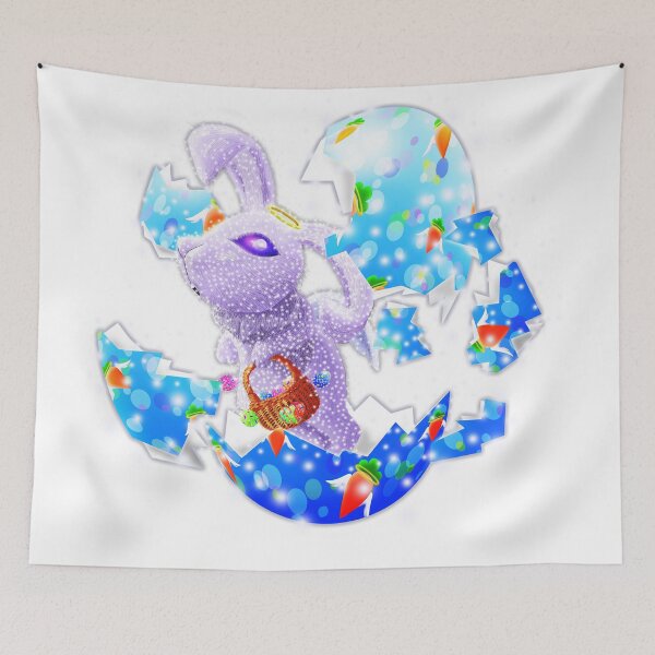 Item preview, 'You Cracked the Egg' Series - Easter Angelic Bunny designed and sold by ArtofFD.
