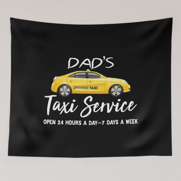 Item preview,  Dad’s Taxi Service Open 24 Hours A Day 7 Days A Week Gift For Dad  designed and sold by AMERZAGUE DESIGN.