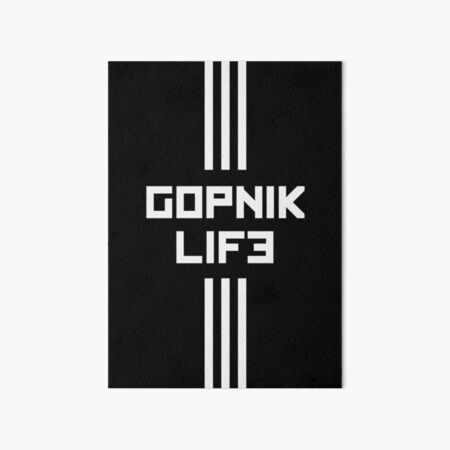 Gopnik Life Art Board Print