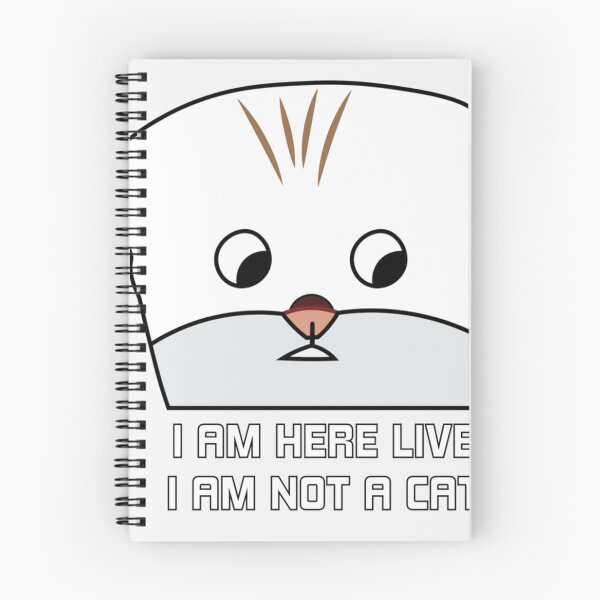 Item preview, I Am Here Live I Am Not A Cat  Lawyer Cat 124 designed and sold by kennethsteele12.