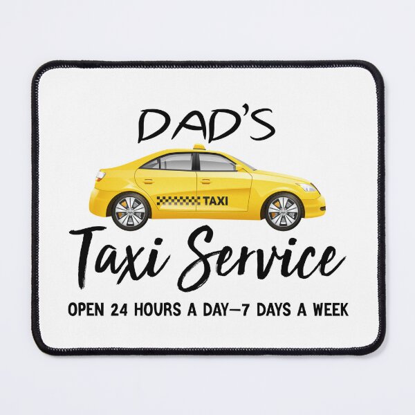 Item preview, Dad’s Taxi Service Open 24 Hours A Day 7 Days A Week Gift For Dad designed and sold by AMERZAGUE DESIGN.