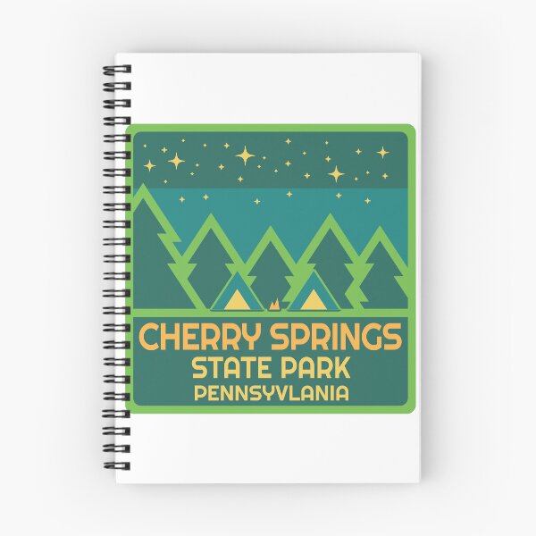 Item preview, Cherry Springs State Park PA Retro Patch logo designed and sold by VanyaKar.