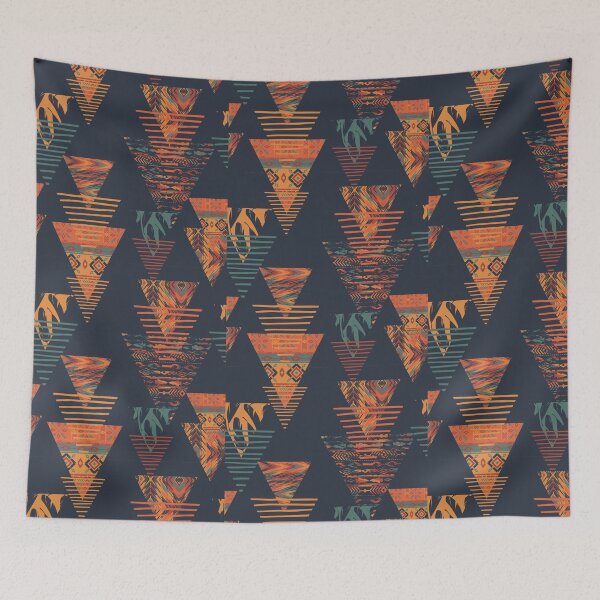 Item preview, Tropical -inspired geometric pattern with beautifully colored arrows. designed and sold by MugsAndDuds.
