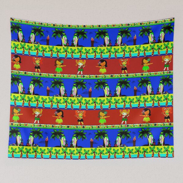 Item preview, luau designed and sold by lizzystitch.
