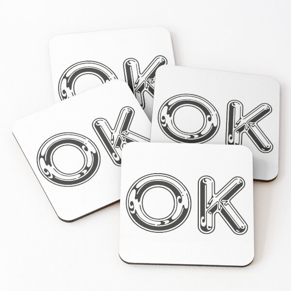 Item preview, Ok, text, typography, good vibes, motivational quote designed and sold by BONBcreative.