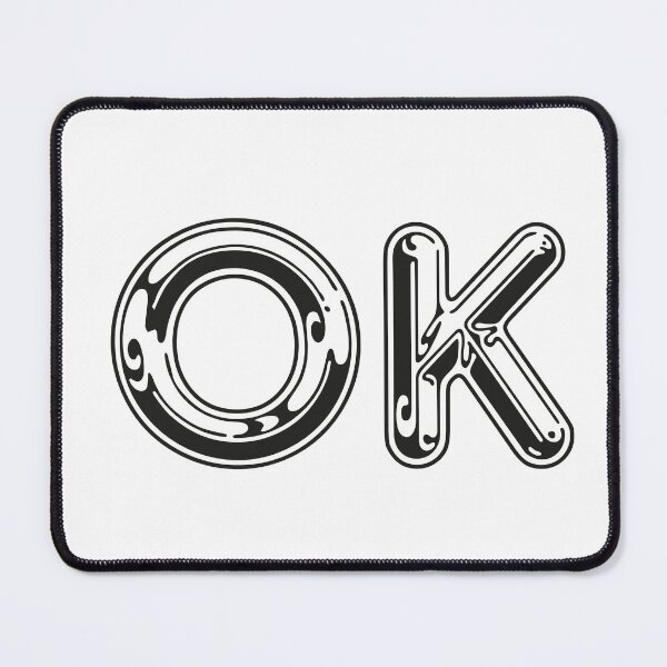 Item preview, Ok, text, typography, good vibes, motivational quote designed and sold by BONBcreative.