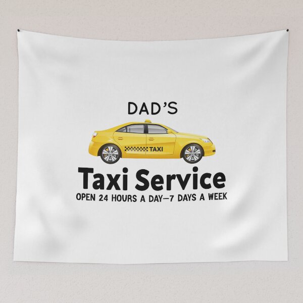 Item preview,  Dad’s Taxi Service Open 24 Hours A Day 7 Days A Week Gift For Dad  designed and sold by AMERZAGUE DESIGN.
