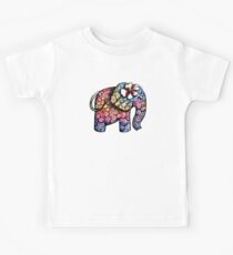 Tattoo Elephant TShirt Kids Tee