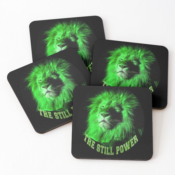 Item preview, Fluorescent green lion designed and sold by Astralia.