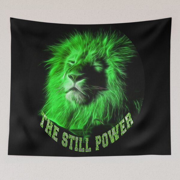 Item preview, Fluorescent green lion designed and sold by Astralia.