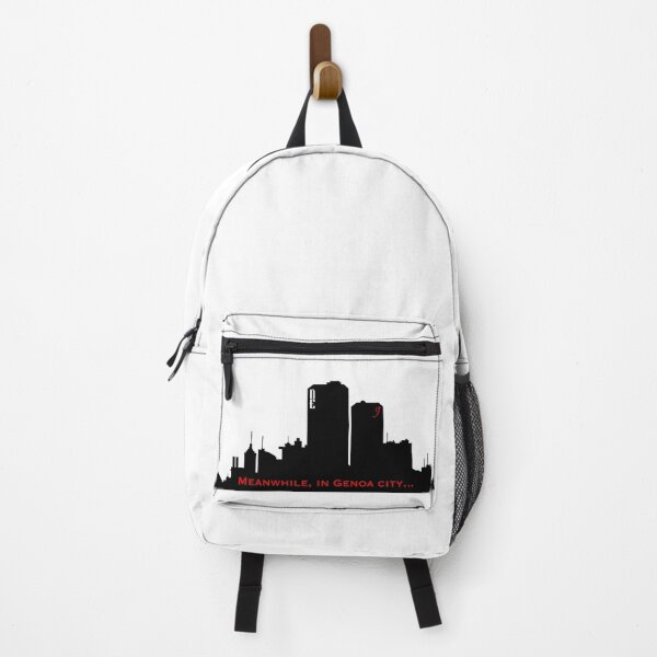 Item preview, “Meanwhile, in Genoa City...” Wisconsin Skyline - White Background designed and sold by PawsitiveMum.