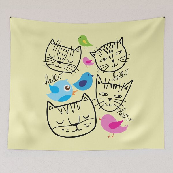 Item preview,  Blessed And Cat Obsessed designed and sold by BronikowskiART.