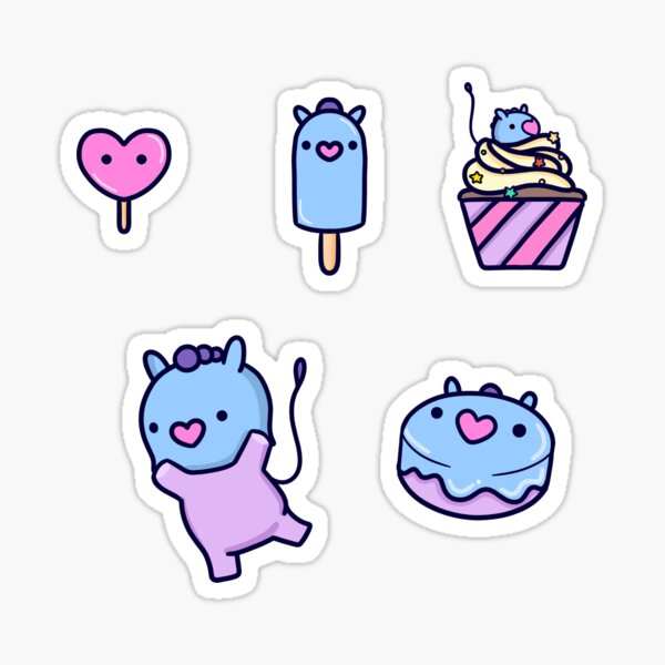 sweet mang sticker for sale by omanu redbubble