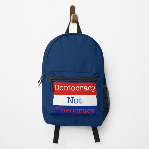 Item preview, Democracy not theocracy designed and sold by Rachel the Artist .