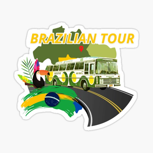 Brazilian Tour Sticker