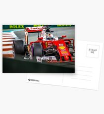 Sebastian Vettel Formel 1 Postkarten