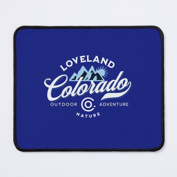 Item preview, Rocky Mountains Vintage Loveland Colorado designed and sold by CattlettArt.