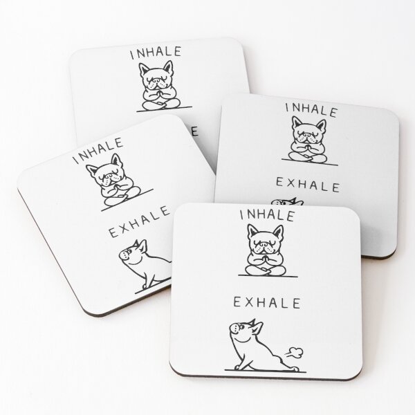 Item preview, Inhale Exhale Frenchie 2099 designed and sold by kennethsteele12.