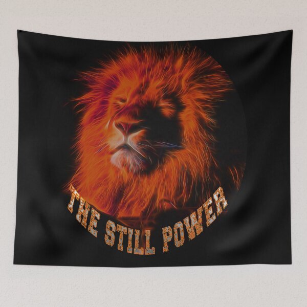 Item preview, Fluorescent orange lion designed and sold by Astralia.