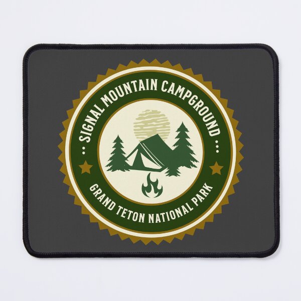 Item preview, Wyoming Signal Mountain Campground Grand Teton National Park designed and sold by CattlettArt.