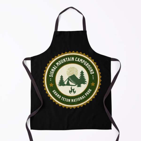 Item preview, Wyoming Signal Mountain Campground Grand Teton National Park designed and sold by CattlettArt.