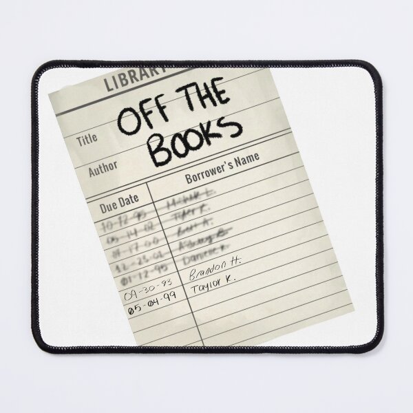 Item preview, Off the Books designed and sold by tkgraphics99.