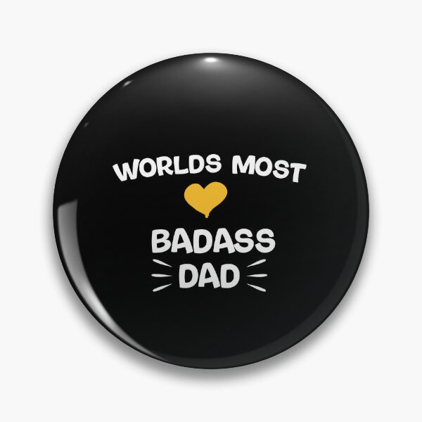 Item preview, World's Most Badass Dad, Gift Fathers Day designed and sold by yssnyd.