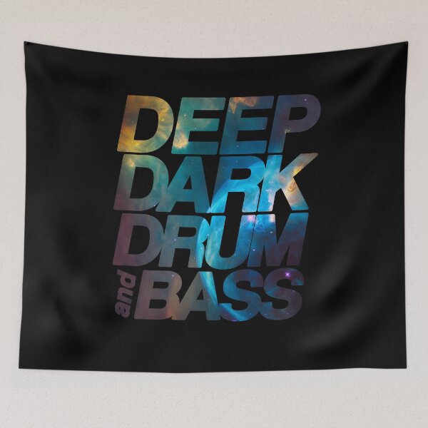 Item preview, Deep Dark Drum N Bass ( DnB Heavy Space Vibe ) designed and sold by WULFLAND ARTS.
