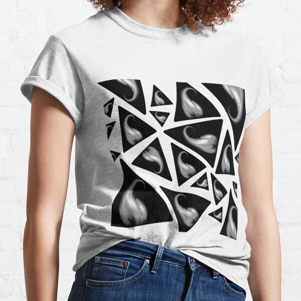 Black Triangule Classic T-Shirt