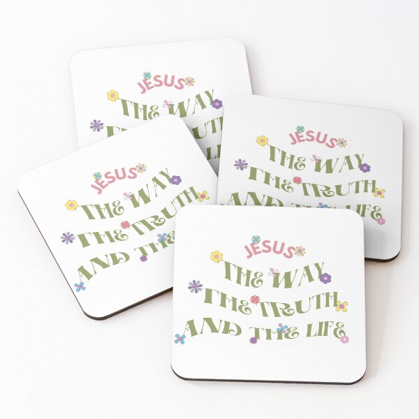 Item preview, Jesus the way the truth and the life bible verse designed and sold by Emily Roberts.