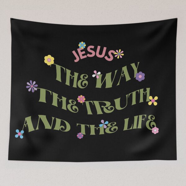 Item preview, Jesus the way the truth and the life bible verse designed and sold by Emily Roberts.