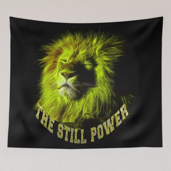 Item preview, Fluorescent Yellow Lion designed and sold by Astralia.