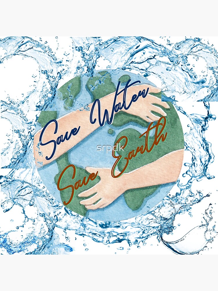 Poster on save water | Save water poster drawing, Save water poster, Earth  day drawing