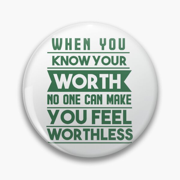 Item preview, Know your worth designed and sold by AnisosPteron.