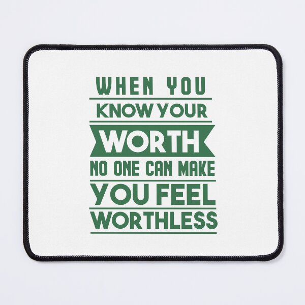 Item preview, Know your worth designed and sold by AnisosPteron.