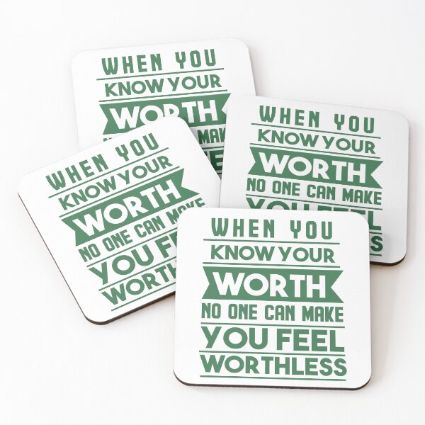 Item preview, Know your worth designed and sold by AnisosPteron.