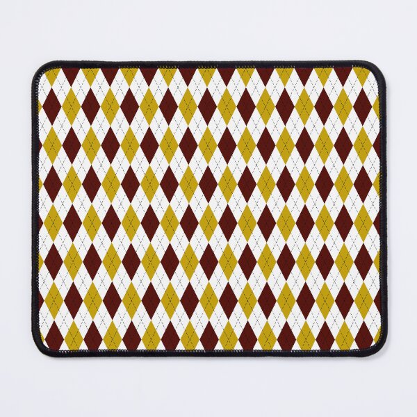 Item preview, Garnet and Gold Classic Argyle Pattern designed and sold by Candice Davis.