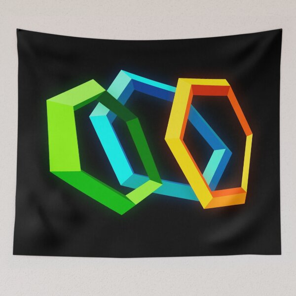 Item preview, Abstract Connected Linked Circles  designed and sold by Joolsd.