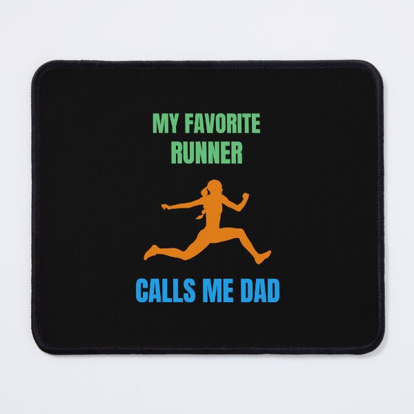 Item preview, My Favorite Runner Calls Me Dad, Funny Father's Day Design designed and sold by HermoTees.