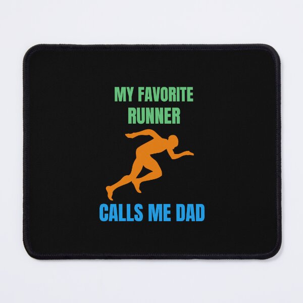 Item preview, My Favorite Runner Calls Me Dad, Funny Father's Day Design designed and sold by HermoTees.