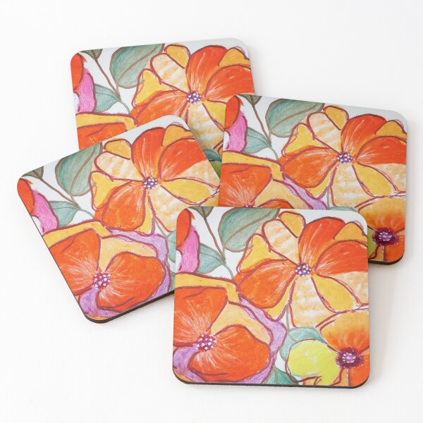 Item preview, Large Floral Summer Painting designed and sold by Oonward2021.