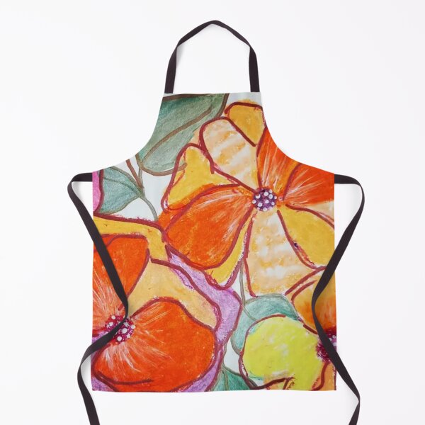 Item preview, Large Floral Summer Painting designed and sold by Dream Bloom Gallery.