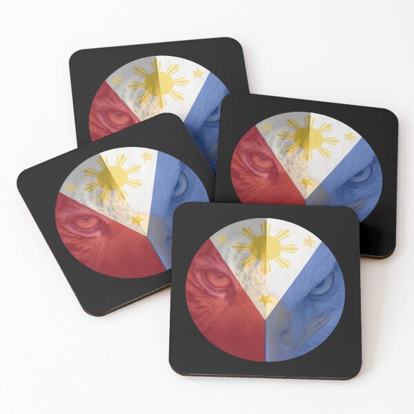 Item preview, Tiger and Eagle of the Philippines Round Mashup. designed and sold by JockArts.