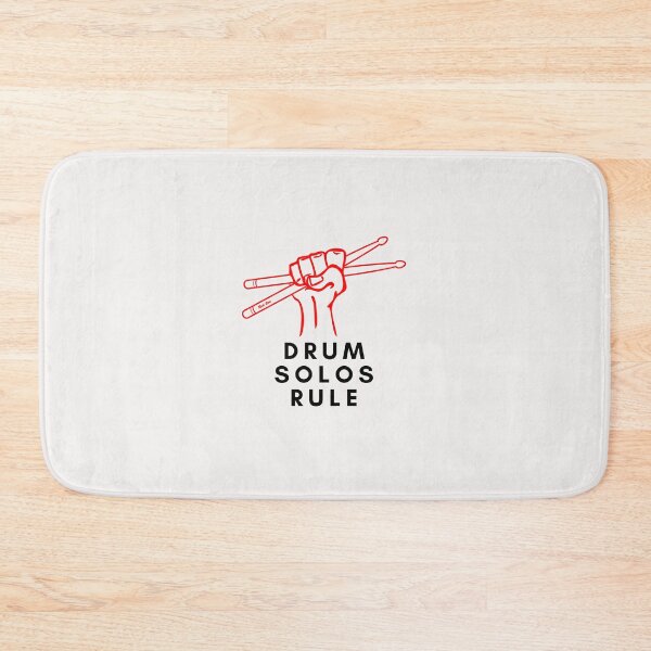 Item preview, Drum Solos Rule, white t-shirts, mugs and more! designed and sold by JCMCDesigns.