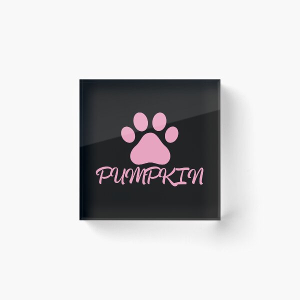 Item preview, Pink Cat Paw Pumpkin  designed and sold by Foofighter01.